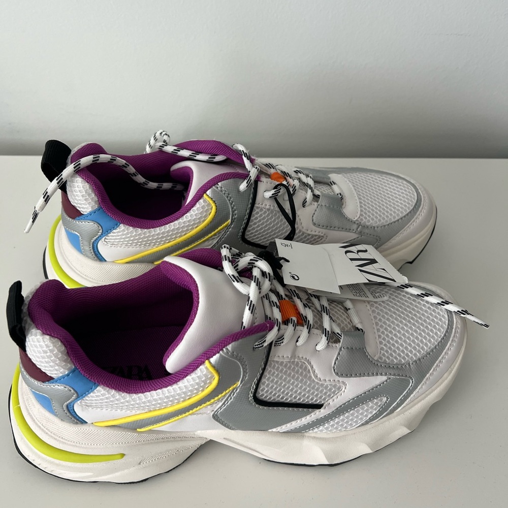 ZARA COMBINATION RUNNING SHOES - Picture 7 of 11